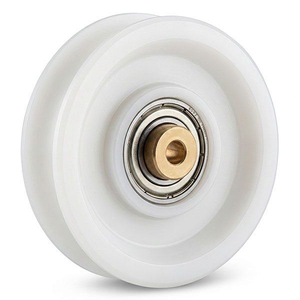 MINUTEX Ruota in Nylon con Cuscinetto a Sfere D.MM60
